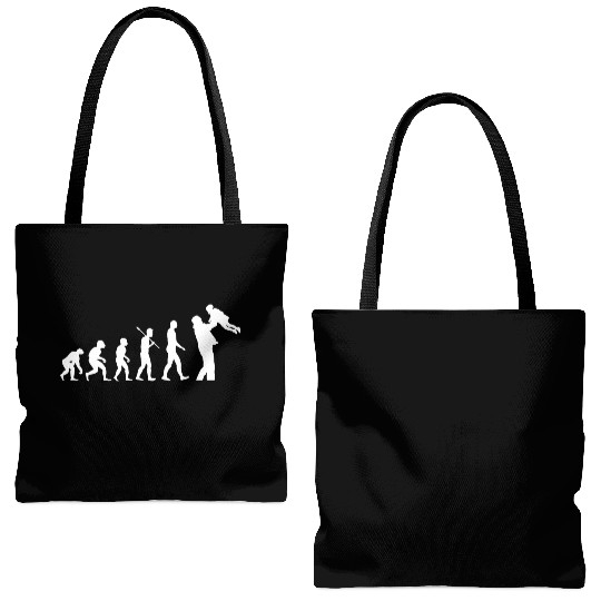 Dad evolution Tote Bags (AOP)
