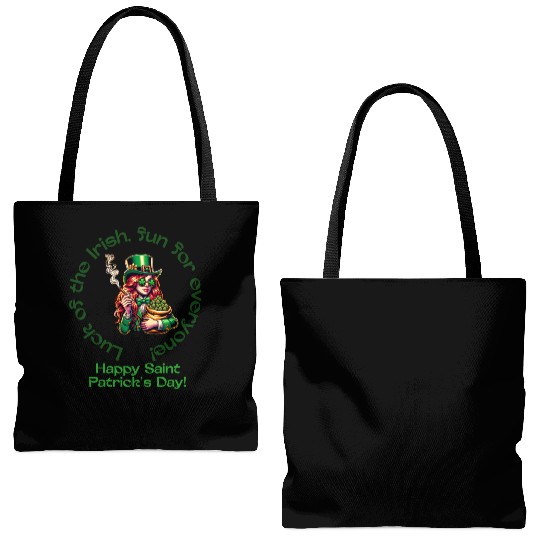 Luck Of The Irish Fun for Everyone Tote Bags (AOP)