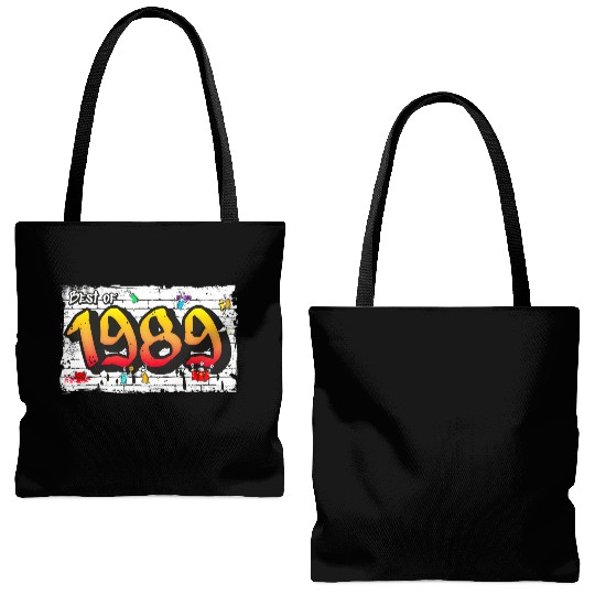 Best of 1989 Graffiti – 36 Years of Edgy Cool Tote Bags (AOP)