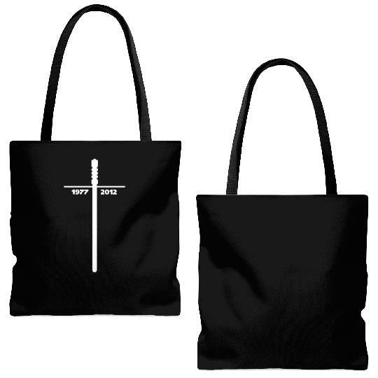 RIP 1977-2012 Tote Bags (AOP)