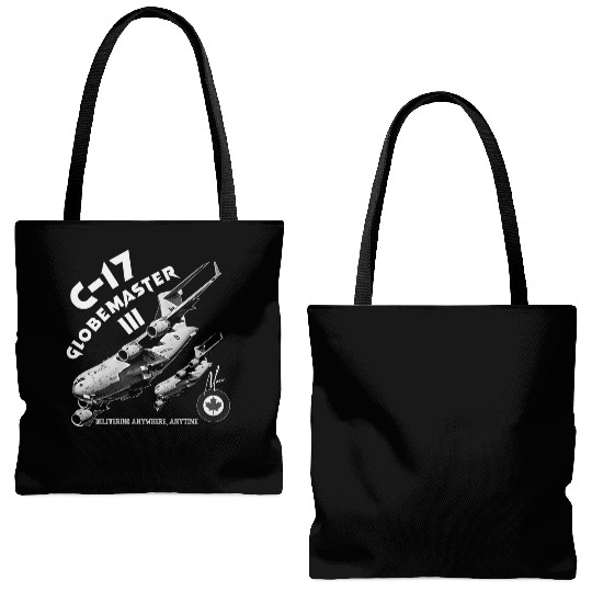 Royal Canadian Air Force C-17 Globemaster Tote Bags (AOP)