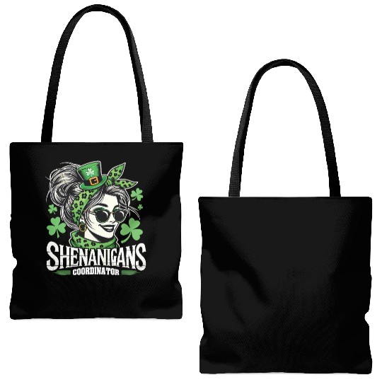 St. Patrick's Day Shenanigans Coordinator Tote Bags (AOP)