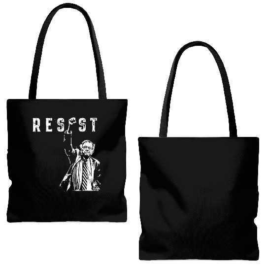RESIST Bernie Sanders Freedom US National Service Tote Bags (AOP)