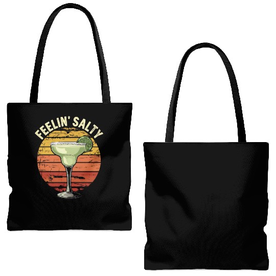 Feelin Salty Margarita-Tote Bags (AOP) Cinco Mayo