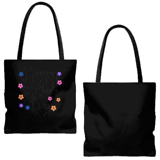 Elegant Happy Mother's Day Design – Perfect Gift Tote Bags (AOP)