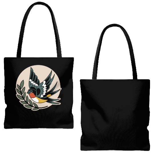 Angry Bird Tote Bags (AOP)