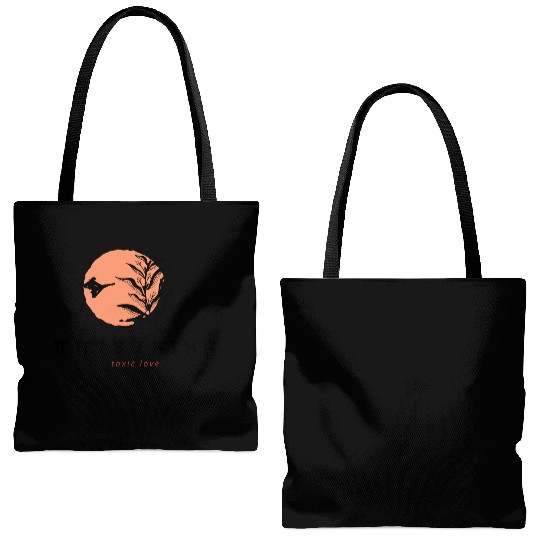 Toxic Love Tote Bags (AOP)