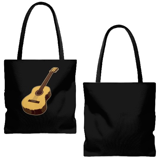 Acoustic Guitar Tote Bags (AOP)