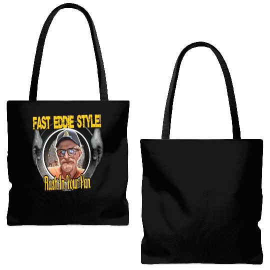 Fast Eddie Style Flash Tote Bags (AOP)