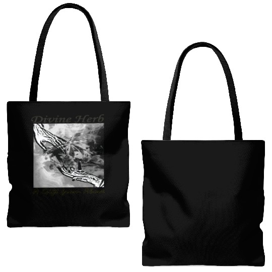 Divine Herb – A Gift from Above Tote Bags (AOP)