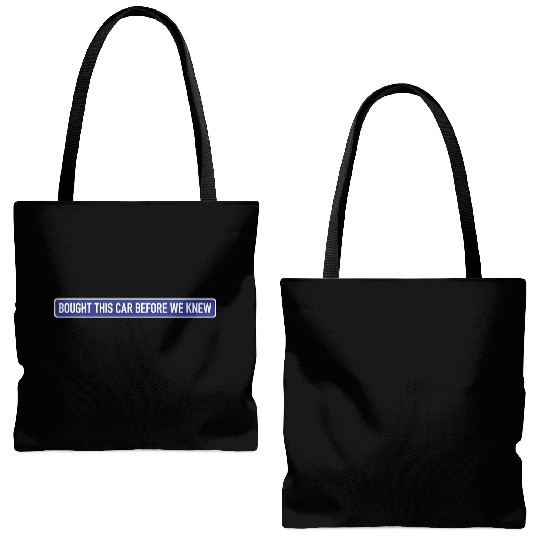 Bought it - Anti Elon Musk bumper Funny saying Tote Bags (AOP)