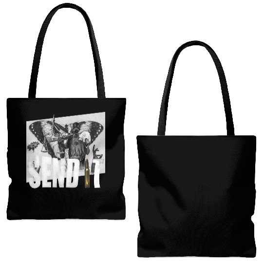 Send lawyers guns and money Tote Bags (AOP)