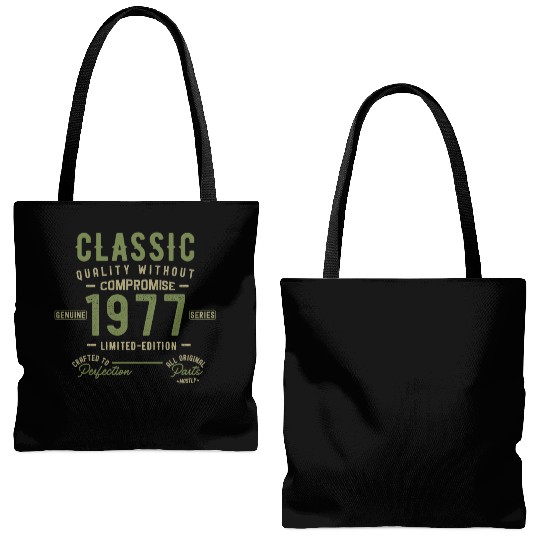 Classic 1977 – Limited Edition Vintage Tote Bags (AOP)