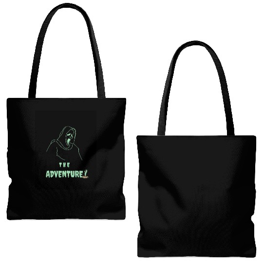The Adventure Ghostface Tote Bags (AOP)