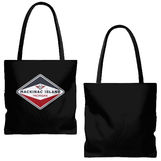Mackinac Island Tote Bags (AOP)