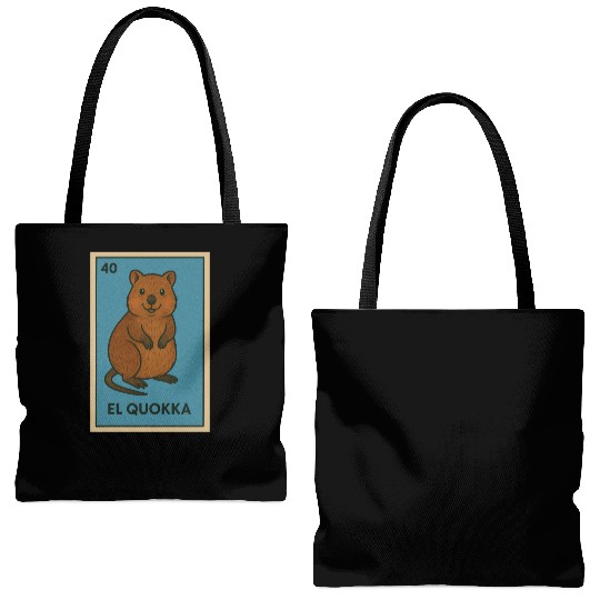 EL QUOKKA - THE QUOKKA - LA LOTERÍA Tote Bags (AOP)