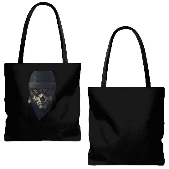 Horror Man Tote Bags (AOP)