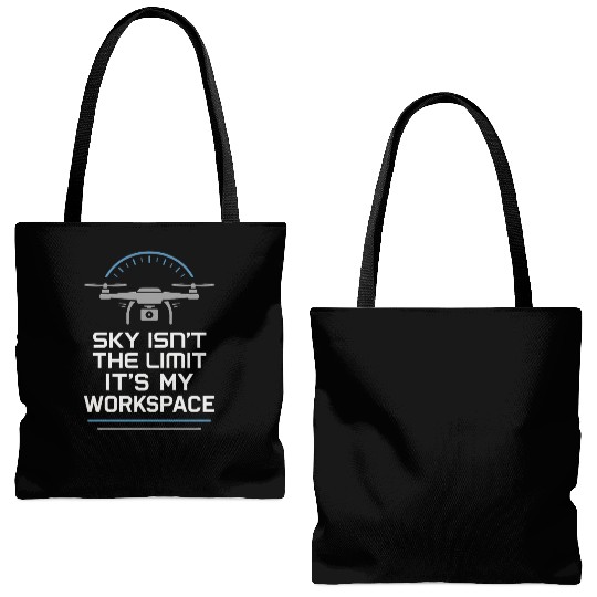Drone Photographer FPV Freestyle Pilot Aerial Tote Bags (AOP)