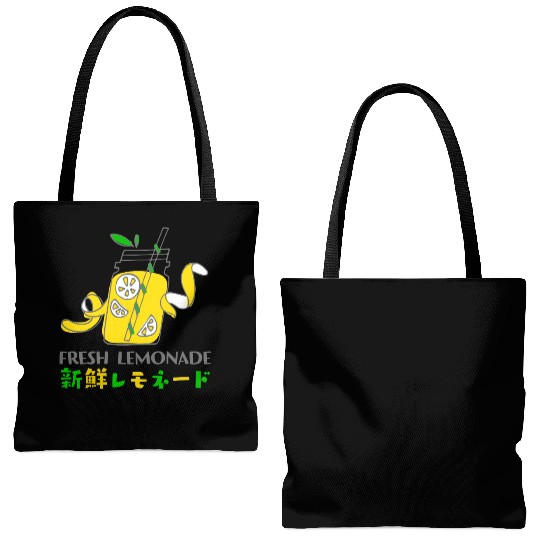 Fresh Lemonade Jar Whimsical Tote Bags (AOP)