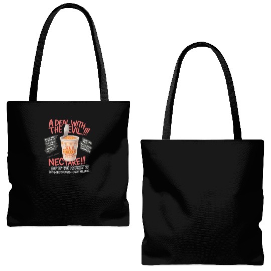 A Deal with Noodle – Cup Noodle Street Art Design Tote Bags (AOP)