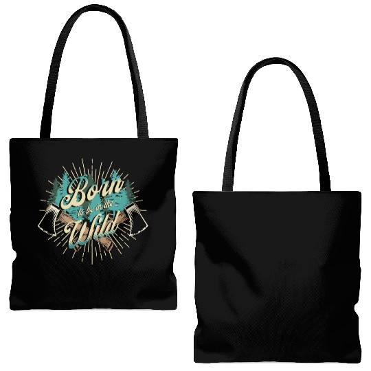 Born to be Wild Tote Bags (AOP)