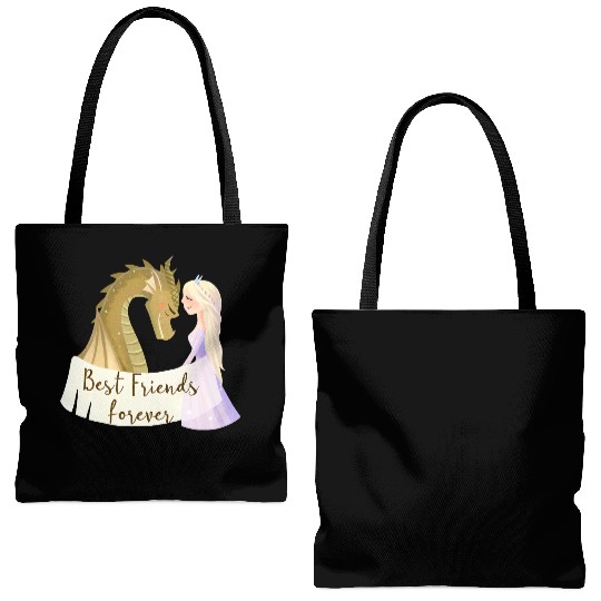 Twilight & Sparkles - Unlikely Besties Tote Bags (AOP)