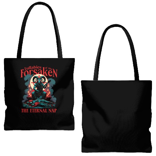 Occult Demonology Tarot Lullabies Of The Forsaken Tote Bags (AOP)