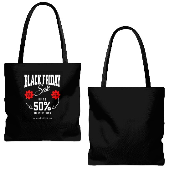 Hustle Wear Black Friday ,Tote Bags (AOP) design