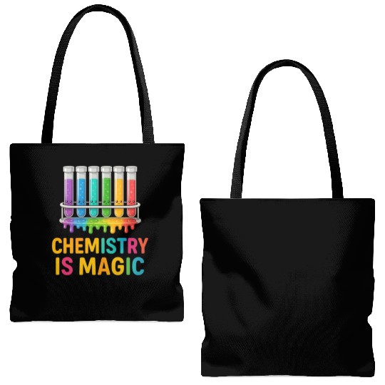 Chemistry Is Magic Tote Bags (AOP)