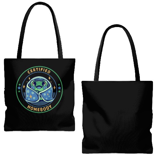 Certified Homebody Tote Bags (AOP)