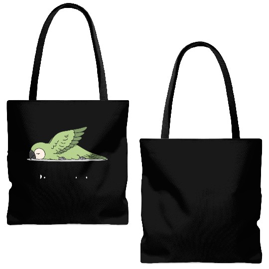 Red-shouldered Macaw Tote Bags (AOP)