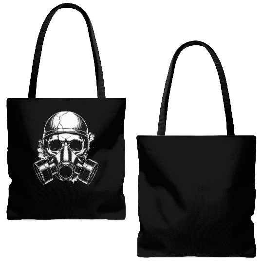 Toxic Skull – Apocalypse Style Tote Bags (AOP)