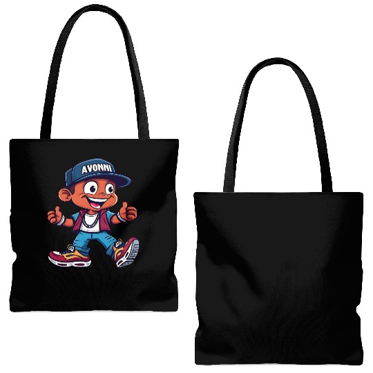 Urban Kid Streetwear Design Tote Bags (AOP)