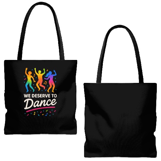 Queer Pride Queer Joy LGBTQ+ Affirmation Trans Tote Bags (AOP)