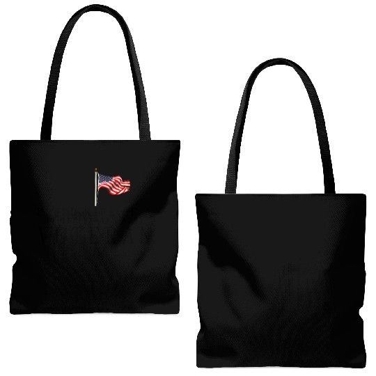 Proud Wife Of A US Army Veteran Tote Bags (AOP)