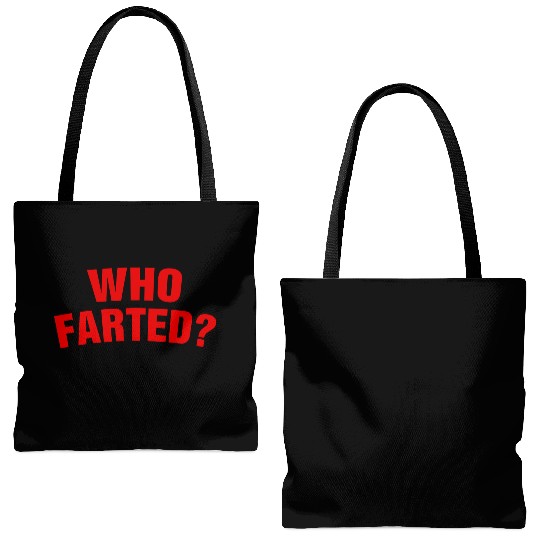 Who Farted? Tote Bags (AOP)