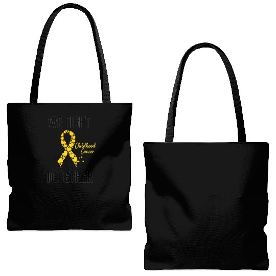 American Warrior of Strength & Awareness Tote Bags (AOP)