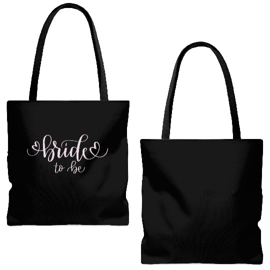 bride to be (light pink) Tote Bags (AOP)