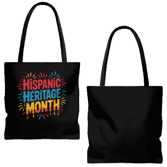 Hispanic Heritage Month Celebration Design Tote Bags (AOP)