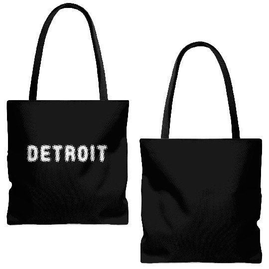 Detroit Michigan Tote Bags (AOP)