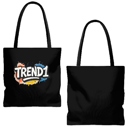 Urban Graffiti Trend1 Logo Design Tote Bags (AOP)