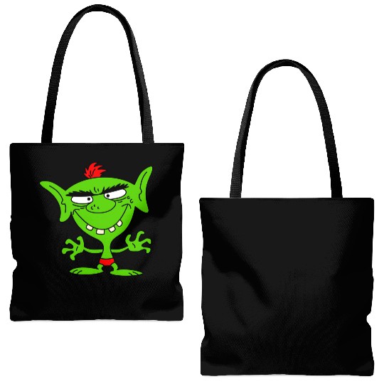 green goblin Tote Bags (AOP)