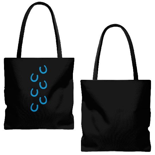 Horseshoe pattern Tote Bags (AOP)