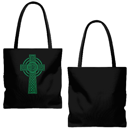 Celtic cross Tote Bags (AOP)
