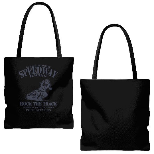 Speedway Racing Tote Bags (AOP)