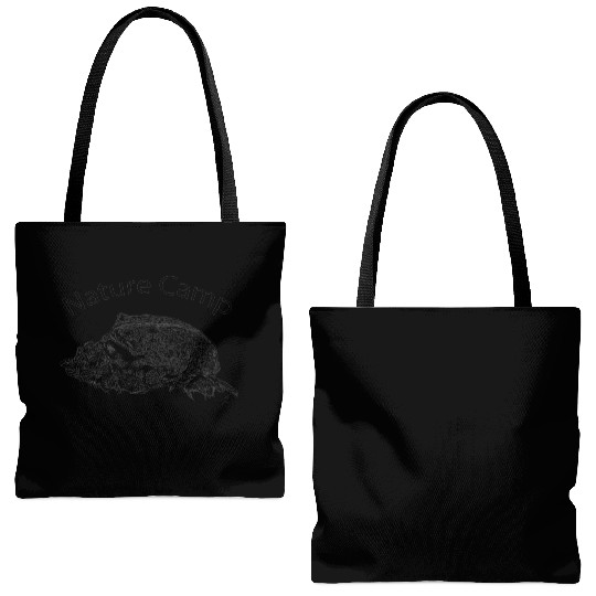Nature Camp American Toad Tote Bags (AOP)