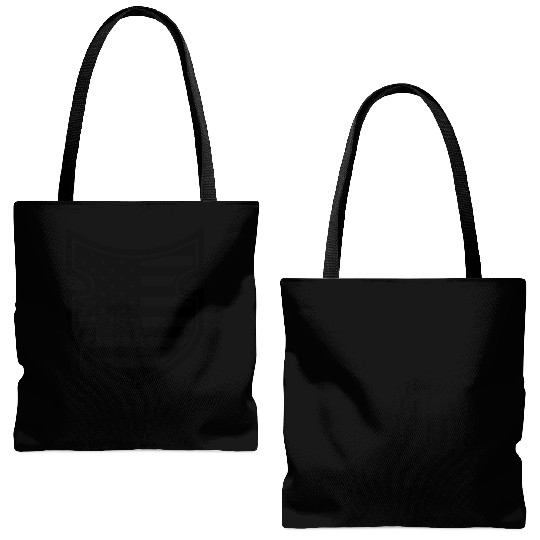 shield emblem america united states stars 3 colors Tote Bags (AOP)