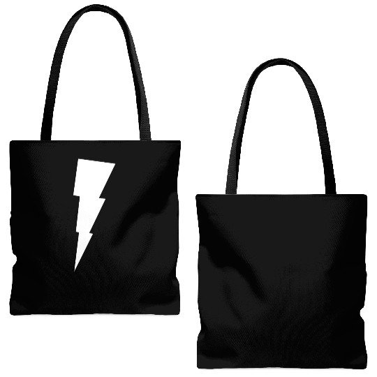 Lightning Bolt Tote Bags (AOP)