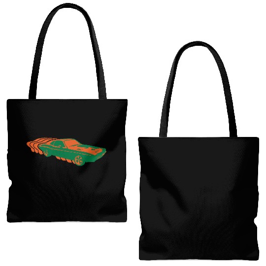 Muscle Car Tote Bags (AOP)
