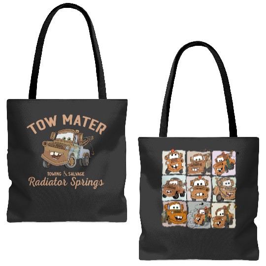 Two-Sided Tow Mater Tote Bags (AOP), Disneyland Family Tote Bags (AOP)